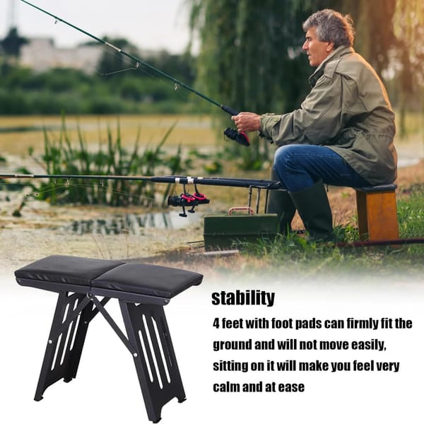 The Ultra Comfort Metal Stool is the Perfect Companion for Your Outdoor Adventures